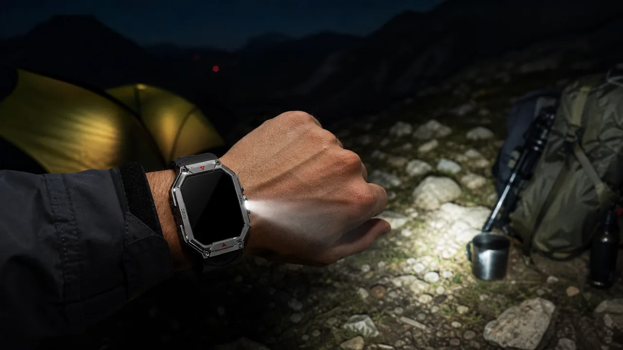 MingDaln Outdoor X 2.1 inch full touch screen and custom watch faces