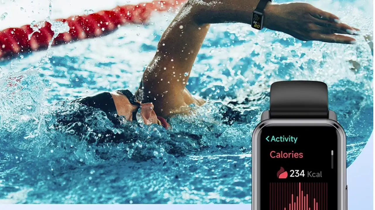 MingDaln rugged smartwatch used for sport tracking and message reminders